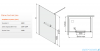 Sanplast Altus PIII/ALTIIa kabina walk-in 140x213 cm przejrzyste 600-121-2981-42-401